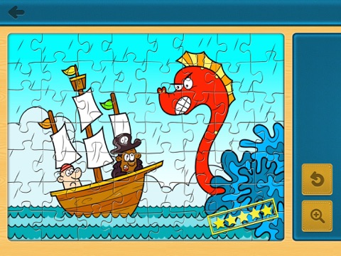 Jigsaw Puzzles (Pirates) FREE - Kids Puzzle Learning Games for Pirate Preschoolersのおすすめ画像1