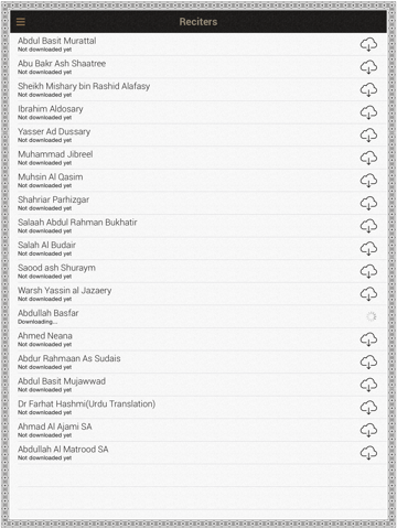 Quran Indonesian iPad screenshot 5 - Reference app