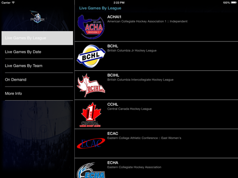 Screenshot #2 for FASTHockey Live