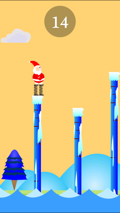 How to cancel & delete Xmas Santa's Spring Gambol planet - christmassy santa doodle jump hd fun game for teens ever from iphone & ipad 4