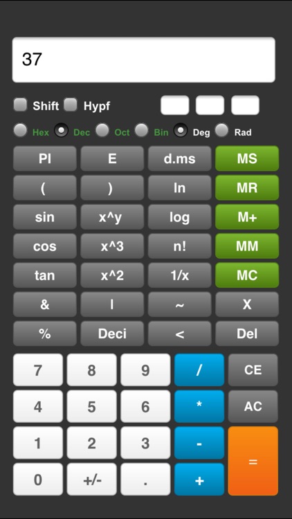 Science Calculator Free - The smash hit scientific,mortgage,loan,tax,gpa,percent & income calculator screenshot-4