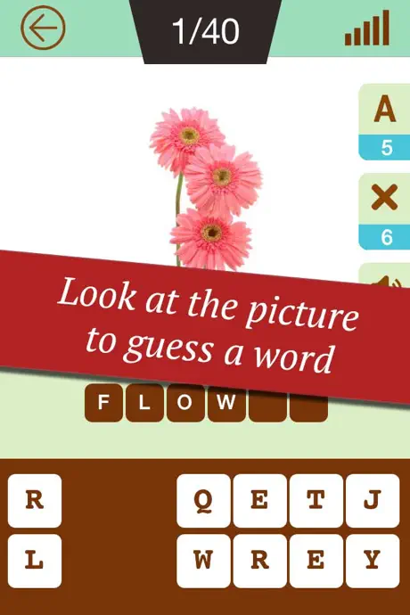 500 English words challenge quiz game with picture - learn engli