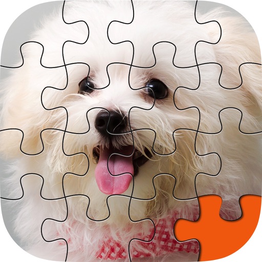 Puppy Play Jigsaw Puzzle Touch Party Icon