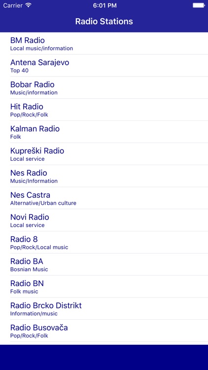 Radio Bosnia FM - Streaming and listen to live online music, news show and  Bosnian Hercegovina charts muzika by Kai Hoeher