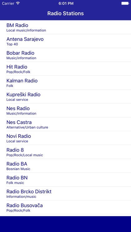 Radio Bosnia FM - Streaming and listen to live online music, news show and Bosnian Hercegovina charts muzika
