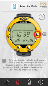 Suunto Zoop-Vyper screenshot