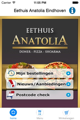Eethuis Anatolia Eindhoven screenshot 2