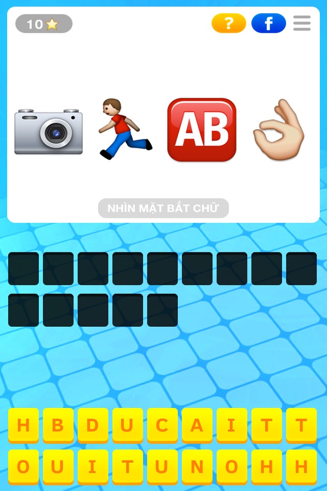 Bắt chữ Emoji - Đuổi mặt cười cực khó 2015 screenshot 2