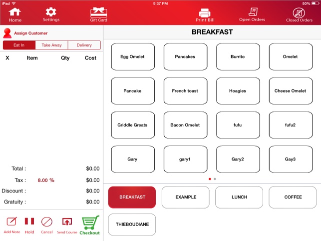 Rpoint POS with IPTran LT Mobile