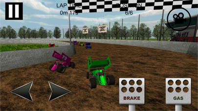 Sprint Car Dirt Track Gameのおすすめ画像1
