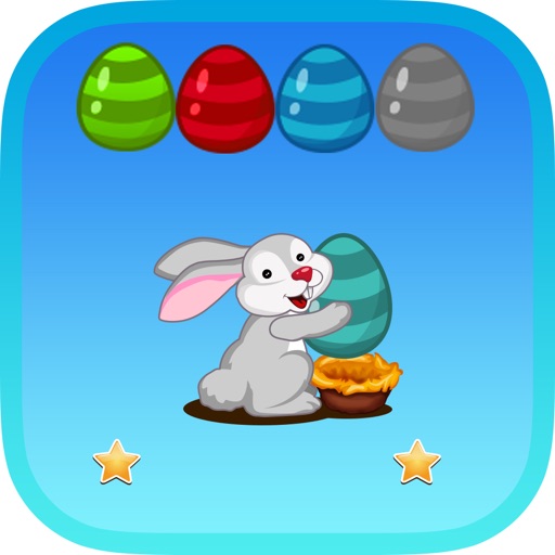 Bubble Shooter Egg Bunny : Match Pop Mania 2D Free Game Icon