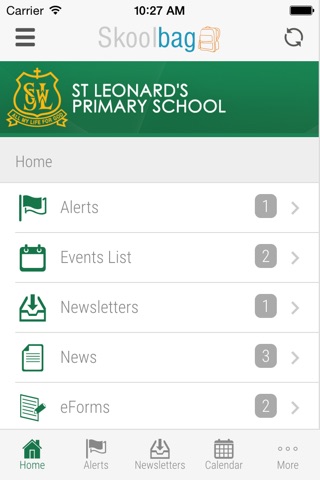 St Leonard's Primary School - Skoolbag screenshot 2