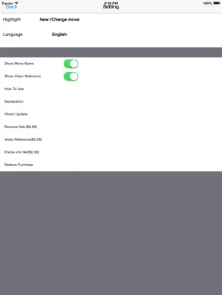 Screenshot 3 Move List design for Tekken 7 iphone