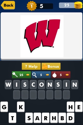 US College Sports Logo Quiz ~ Collegiate Athletics Teams Sport Logos Guessing Games screenshot 3