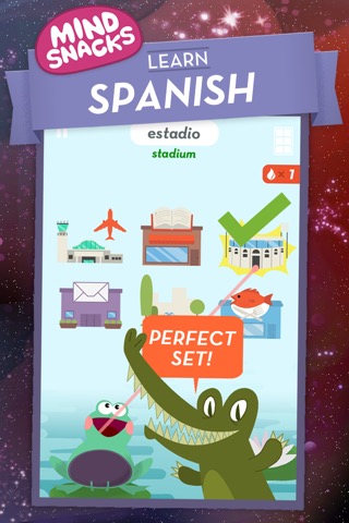 Learn Spanish by MindSnacksのおすすめ画像1