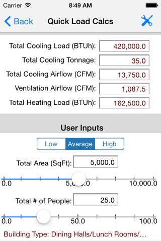 HVAC Toolkit screenshot 2