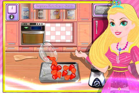 kids cooking game-panna cotta screenshot 4