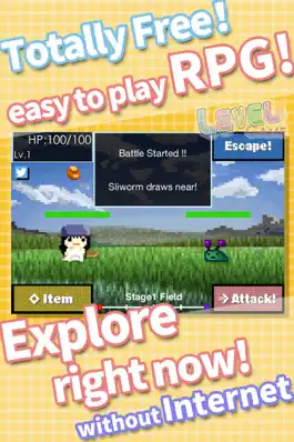 Game screenshot Totally Free Easy RPG!!  - LevelGame mod apk