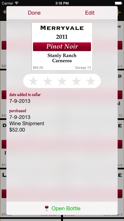 Bottles - Wine Cellar Manager screenshot-3