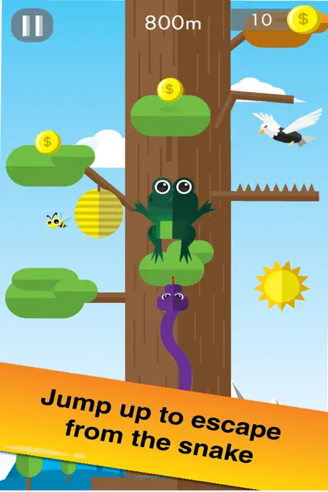 Crazy Frog Jump Tap Escape