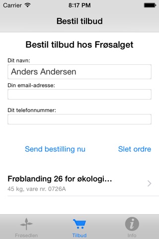 Frøsalget screenshot 4