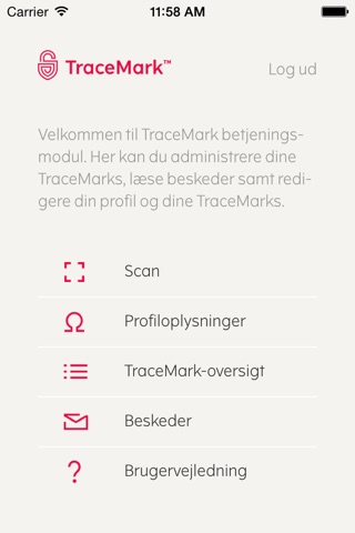 TraceMark screenshot 2