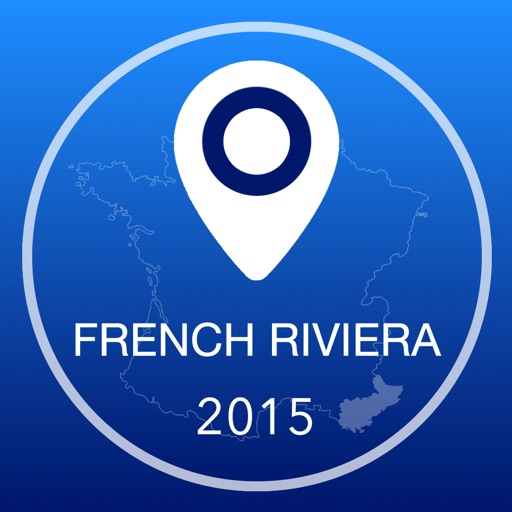 French Riviera Offline Map + City Guide Navigator, Attractions and Transports icon