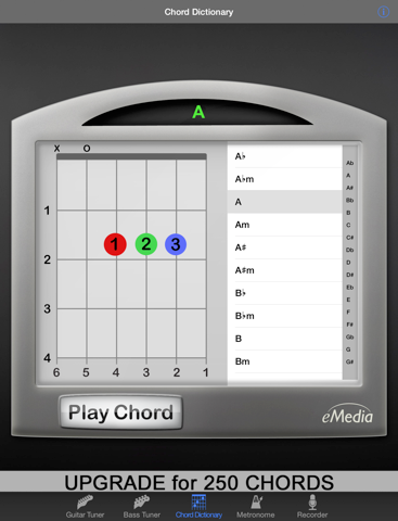 Screenshot #5 pour eMedia Guitar Tools Free