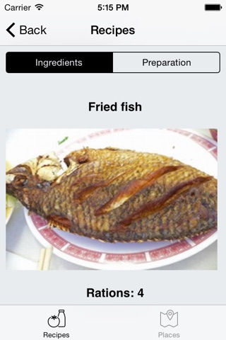 Cuban Recipes Fish & Restaurants screenshot 2