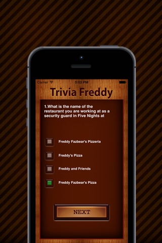 Trivia : Freddy & Friends screenshot 3