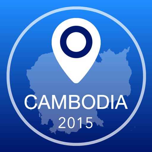 Cambodia Offline Map + City Guide Navigator, Attractions and Transports icon