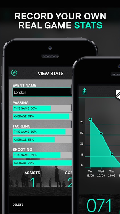 Player Development Project App – Stats and Motivation Tools for Aspiring Soccer Players