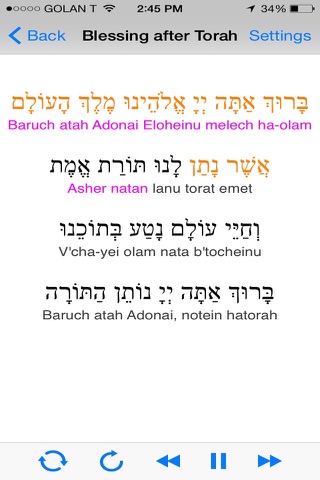 iBless Torah screenshot 2