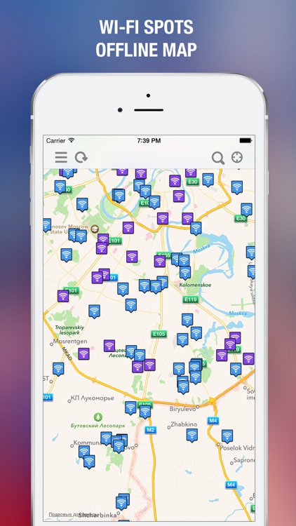 Wi-Fi Spot. Opened and protected hotspots for cities of the world. Free offline guide