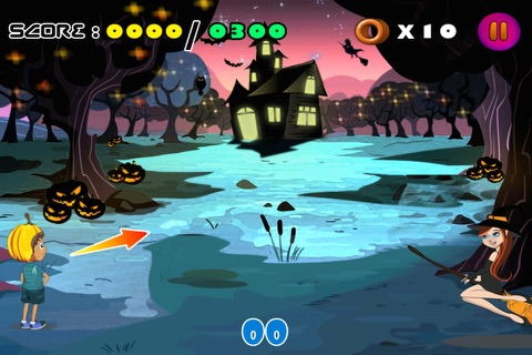 Halloween Donut Toss - The Scary Witches Academy Mania- Pro screenshot 2