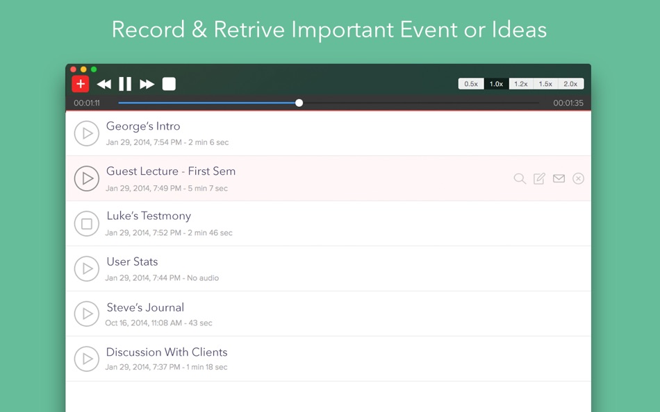 #1. iRecorder (macOS) 由: Sudip Bag