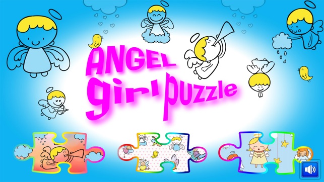 Angel Girl Puzzle Game