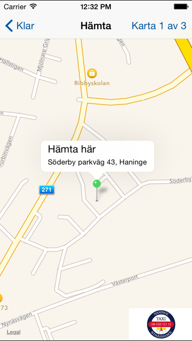 Screenshot #3 pour Haninge & Nynäshamns Taxi