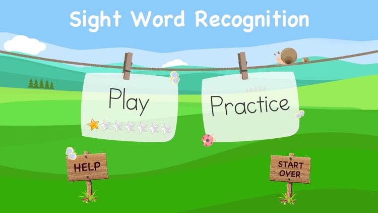 Sight Word Recognition screenshot-0