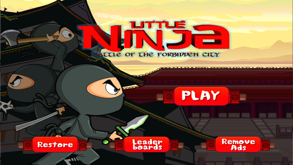 Little Ninja Battle of The Forbidden City's Secret Treasure - 1.0 - (iOS)