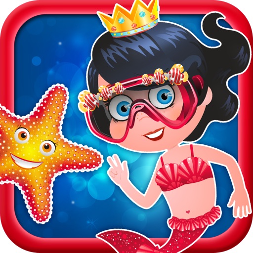 My Little Pop Princess Mermaid Fashion World Dress Up - The Sea Town Paradise Puzzle Game Edition ADVERT FREE icon