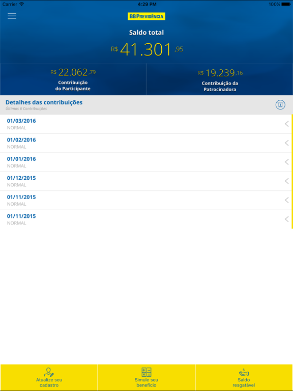 Screenshot #6 pour BB Previdência