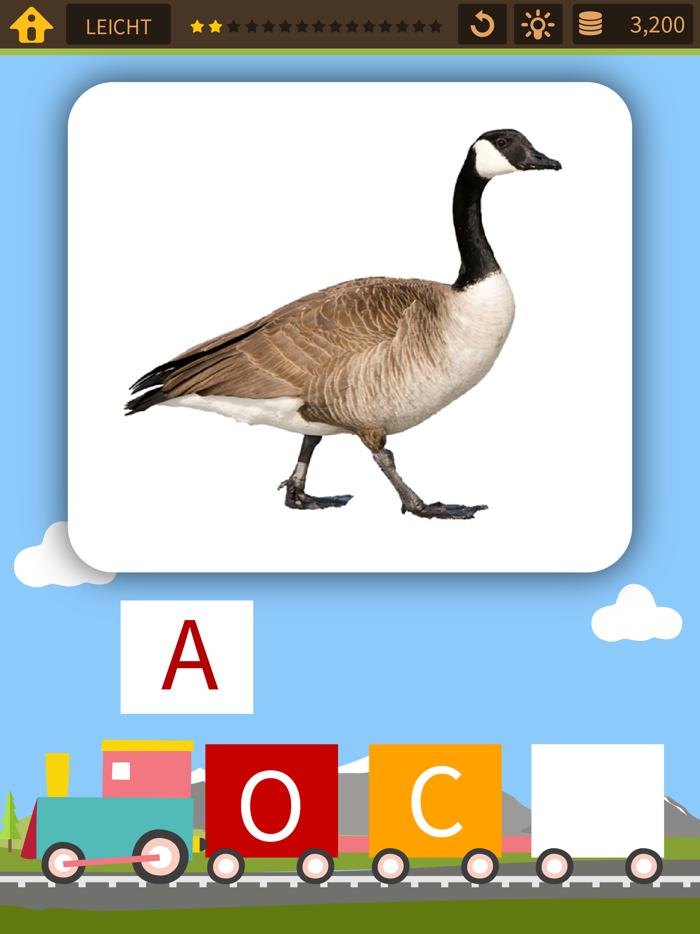 Treno di parole – Giochi di spelling bee e puzzle cerca la parola per bambini