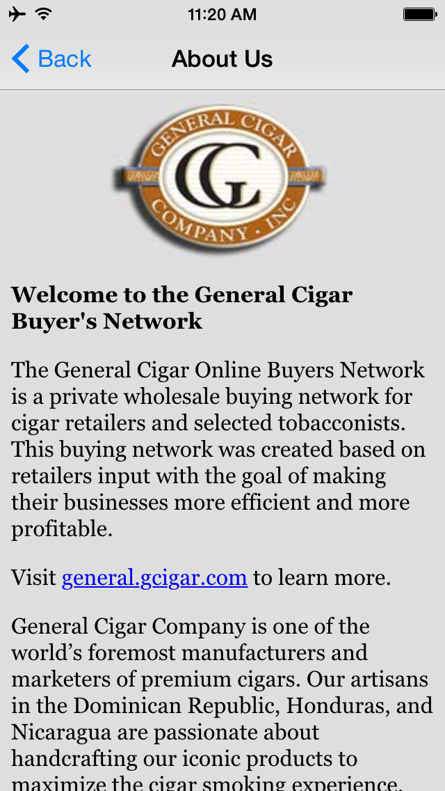 How to cancel & delete General Cigar Buyers Network from iphone & ipad 2