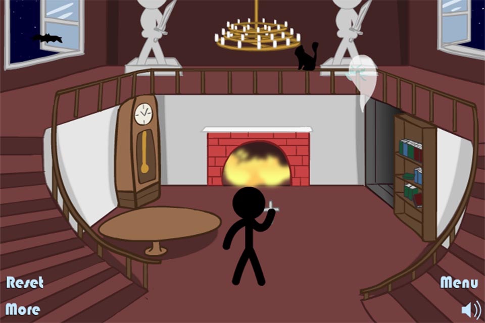 Haunted House Death - Stickman Edition screenshot 2