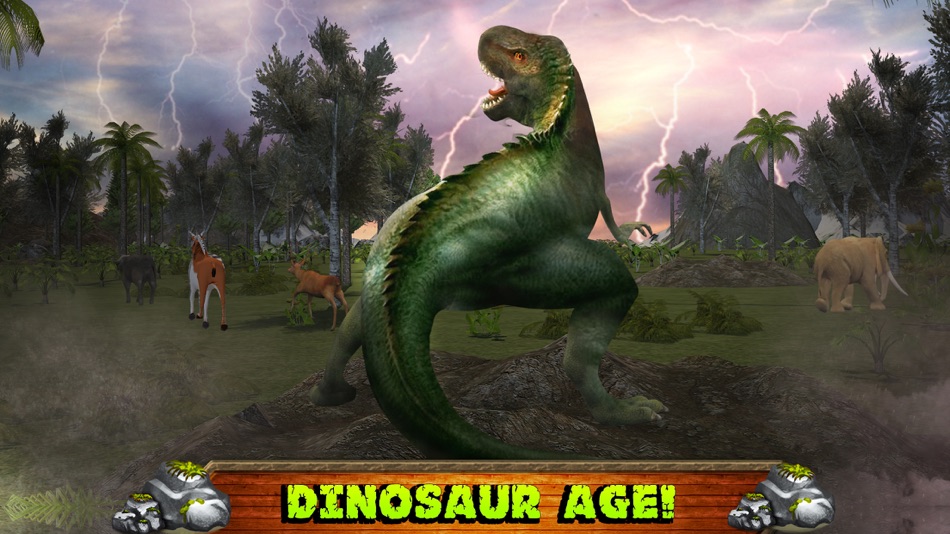 #1. Dinosaur Revenge 3D (iOS) 由: Tap2Play, LLC (Ticker: TAPM)