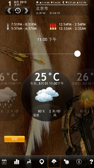 捕猎助手 –最佳捕猎时间日历 screenshot