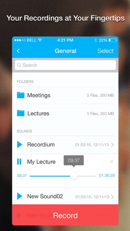 Recordium Pro - voice recorder, record memos and note taking screenshot-3