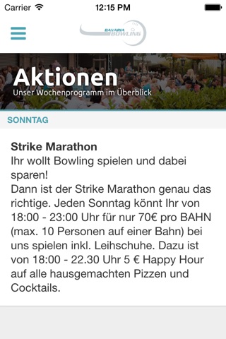 Bavaria Bowling München screenshot 3