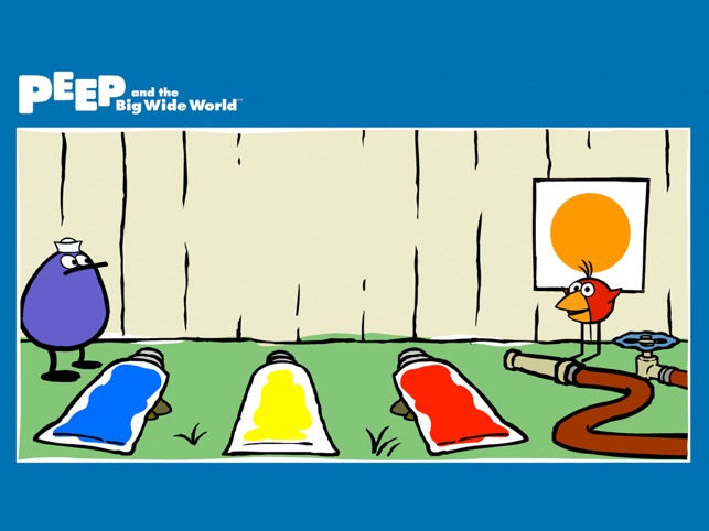 ‎PEEP and the Big Wide World Paint Splat Screenshot